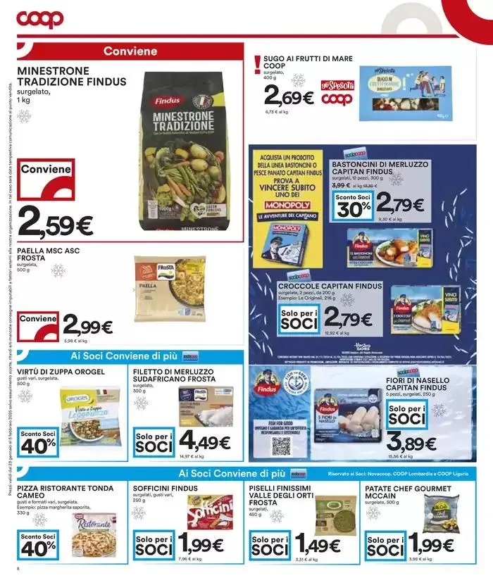 Sconti Fino al 40 % da 23 gennaio a 5 febbraio di 2025 - Pagina del volantino 8