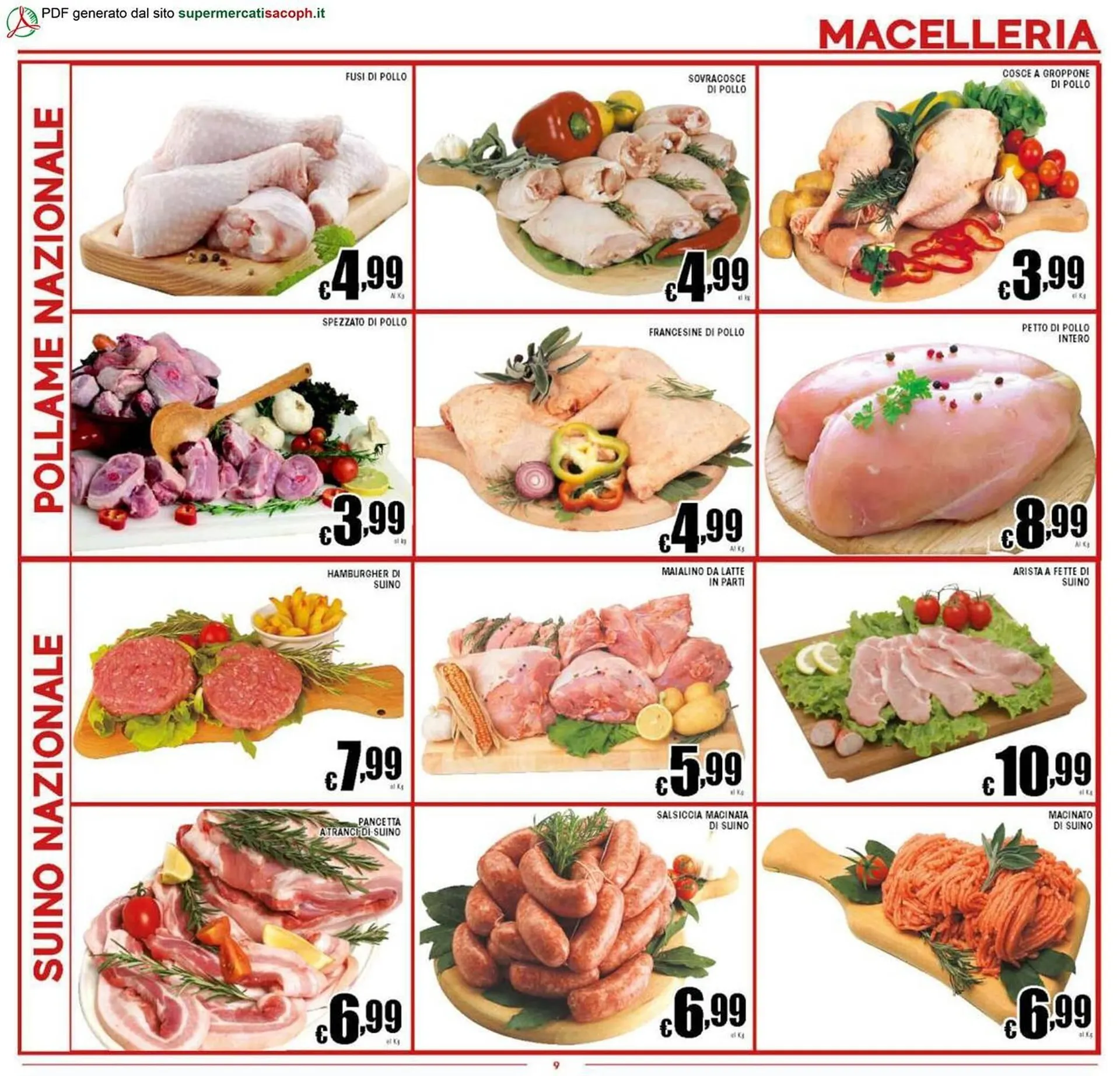 Volantino Sacoph da 29 ottobre a 6 novembre di 2025 - Pagina del volantino 9