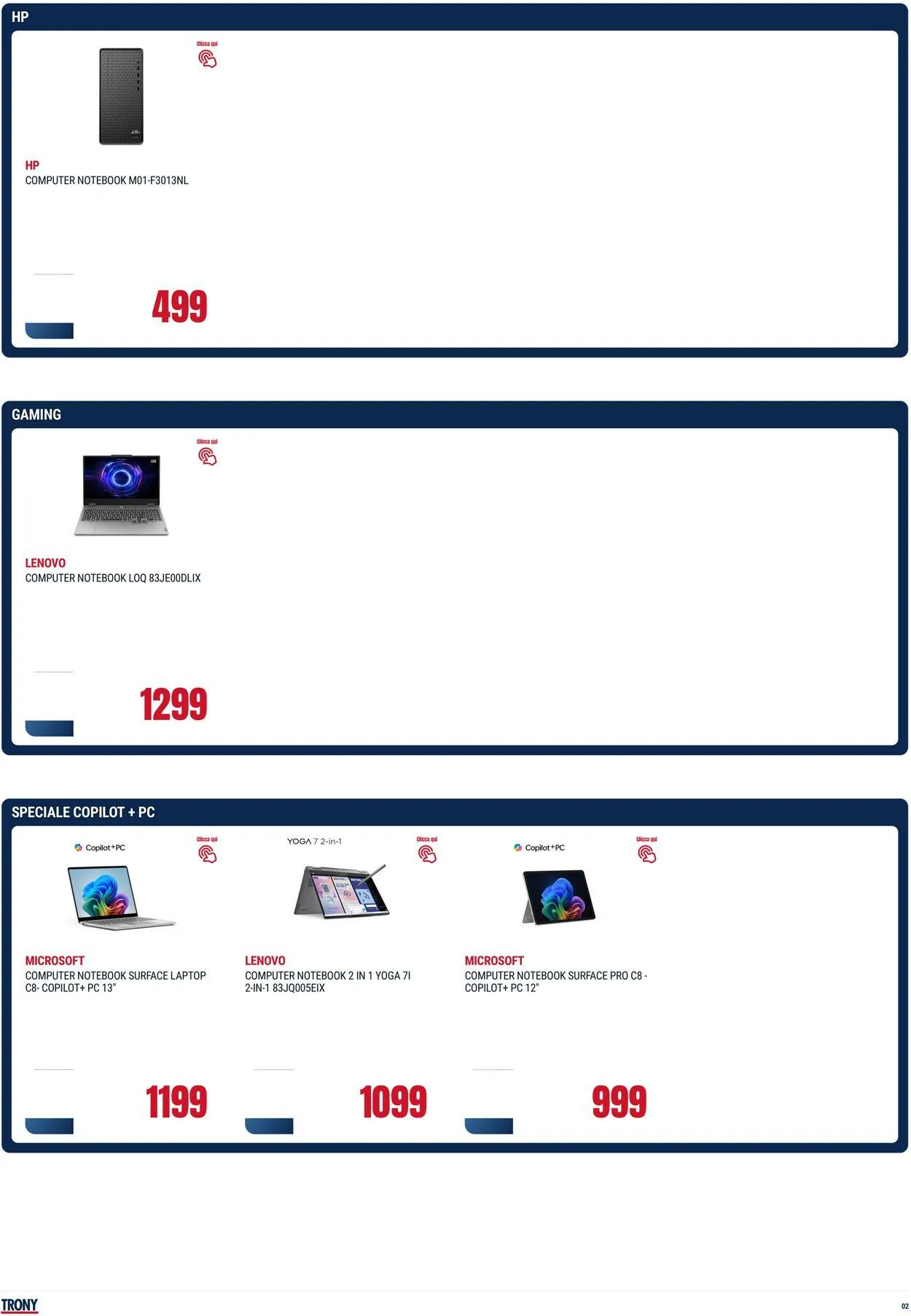Trony - Napoli Volantino attuale da 3 luglio a 30 luglio di 2025 - Pagina del volantino 2