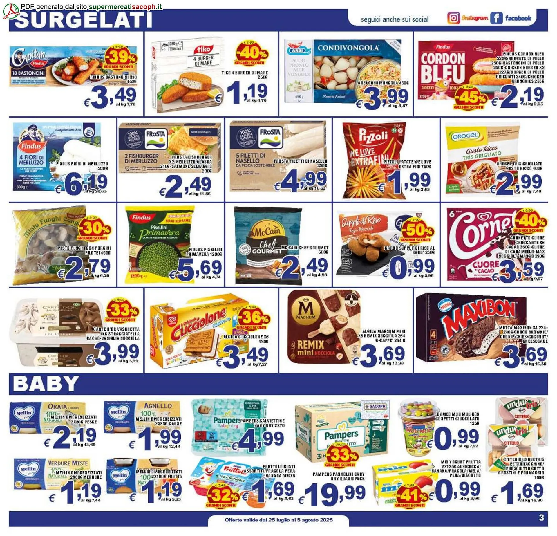 Volantino Sacoph da 25 luglio a 5 agosto di 2025 - Pagina del volantino 3