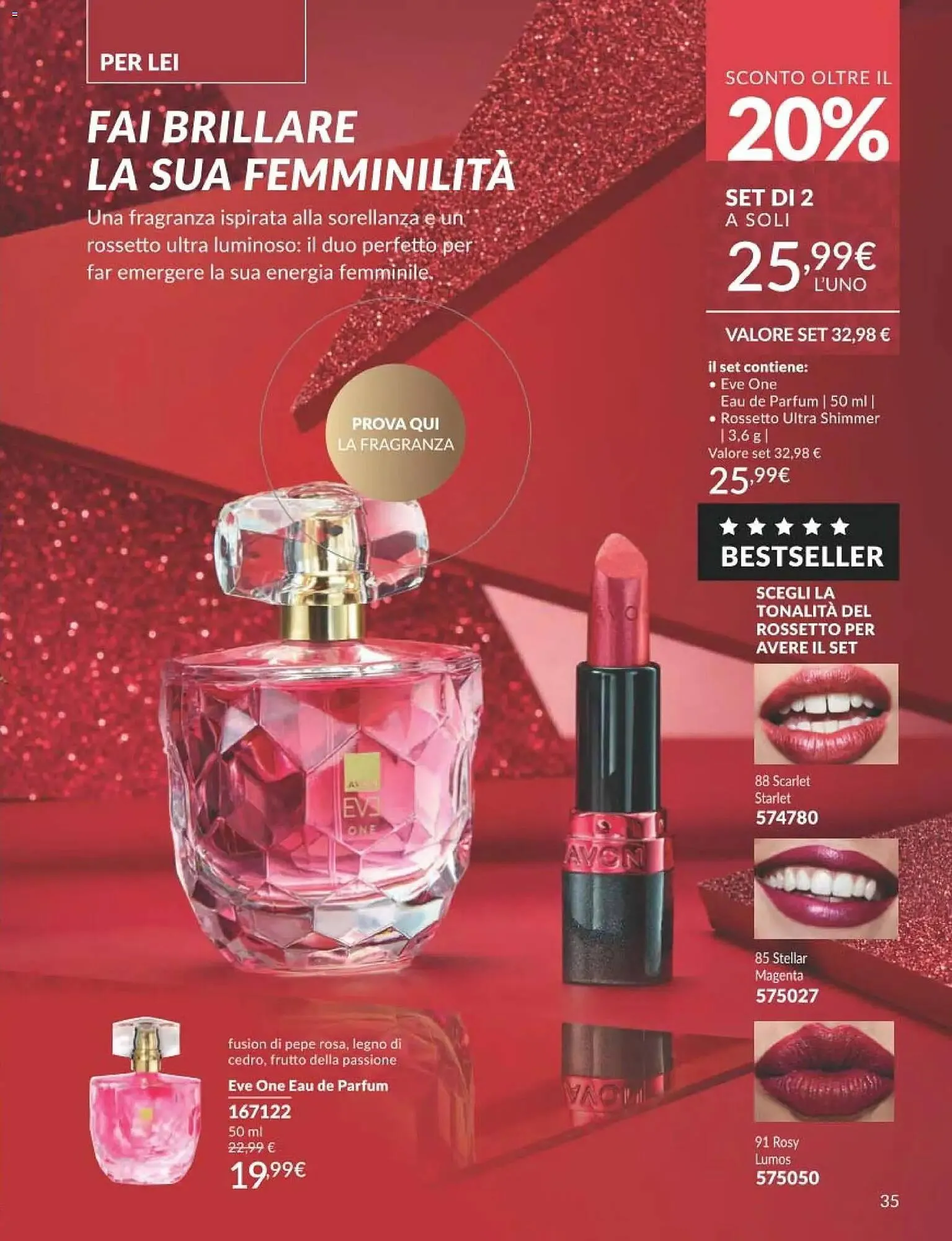 Catalogo Avon da 1 dicembre a 30 dicembre di 2025 - Pagina del volantino 35