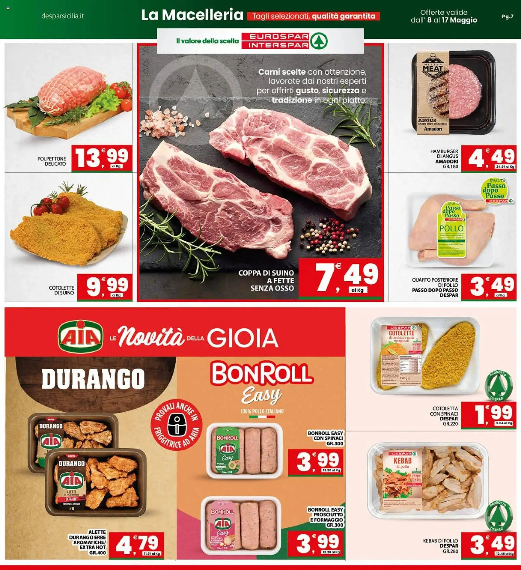 Volantino Interspar da 8 maggio a 17 maggio di 2026 - Pagina del volantino 7