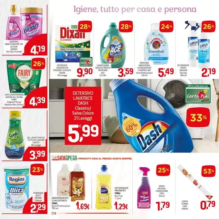 Sconti fino al 50% da 24 aprile a 30 aprile di 2025 - Pagina del volantino 22