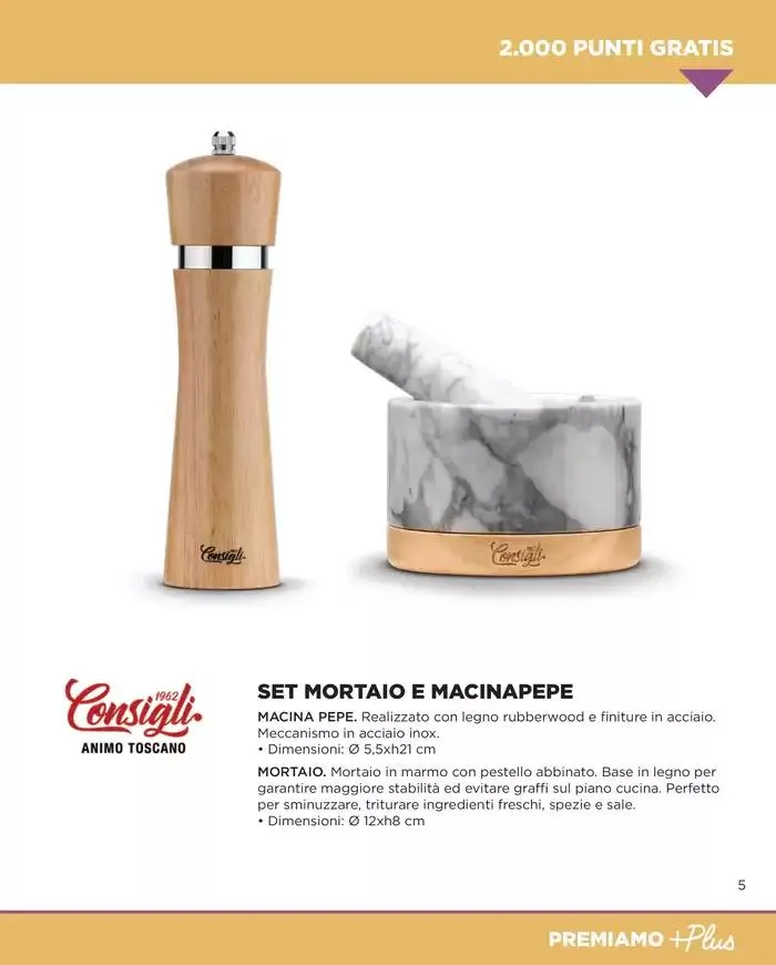 Catalogo Premi 2025 da 18 marzo a 15 marzo di 2026 - Pagina del volantino 5