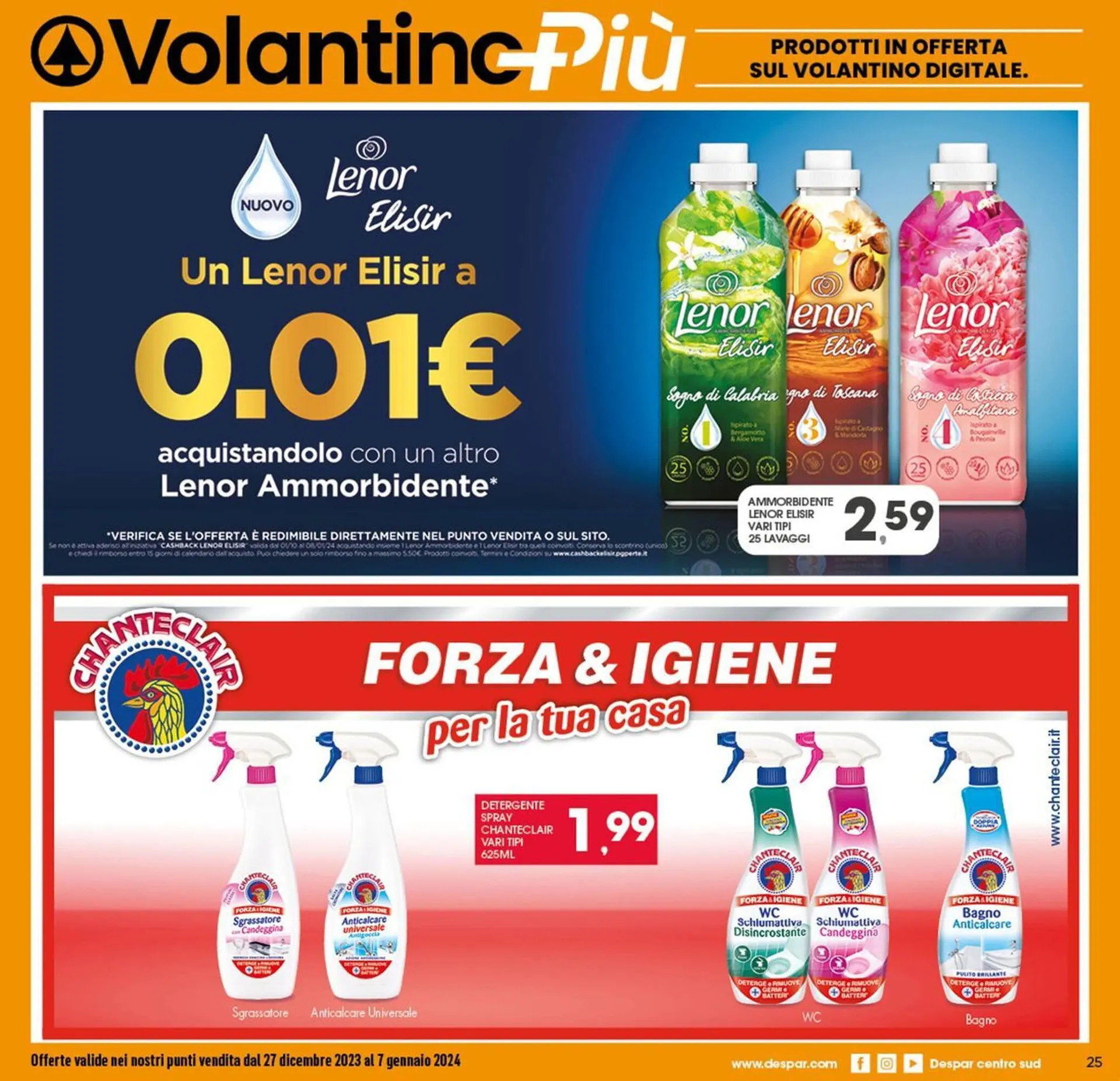 Volantino Eurospar da 27 dicembre a 7 gennaio di 2024 - Pagina del volantino 25