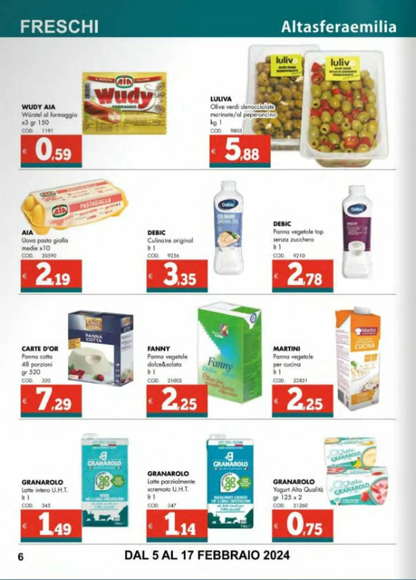 Volantino Altasfera professionisti da 5 febbraio a 17 febbraio di 2024 - Pagina del volantino 6