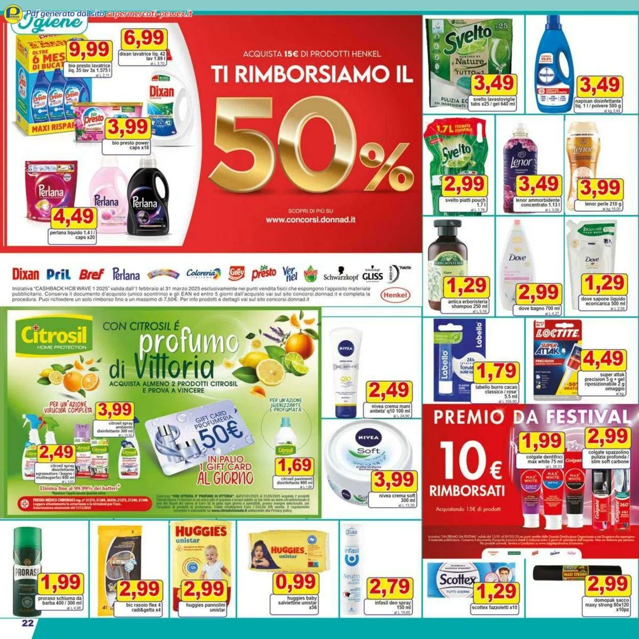 Pewex Volantino attuale da 18 marzo a 1 aprile di 2025 - Pagina del volantino 22