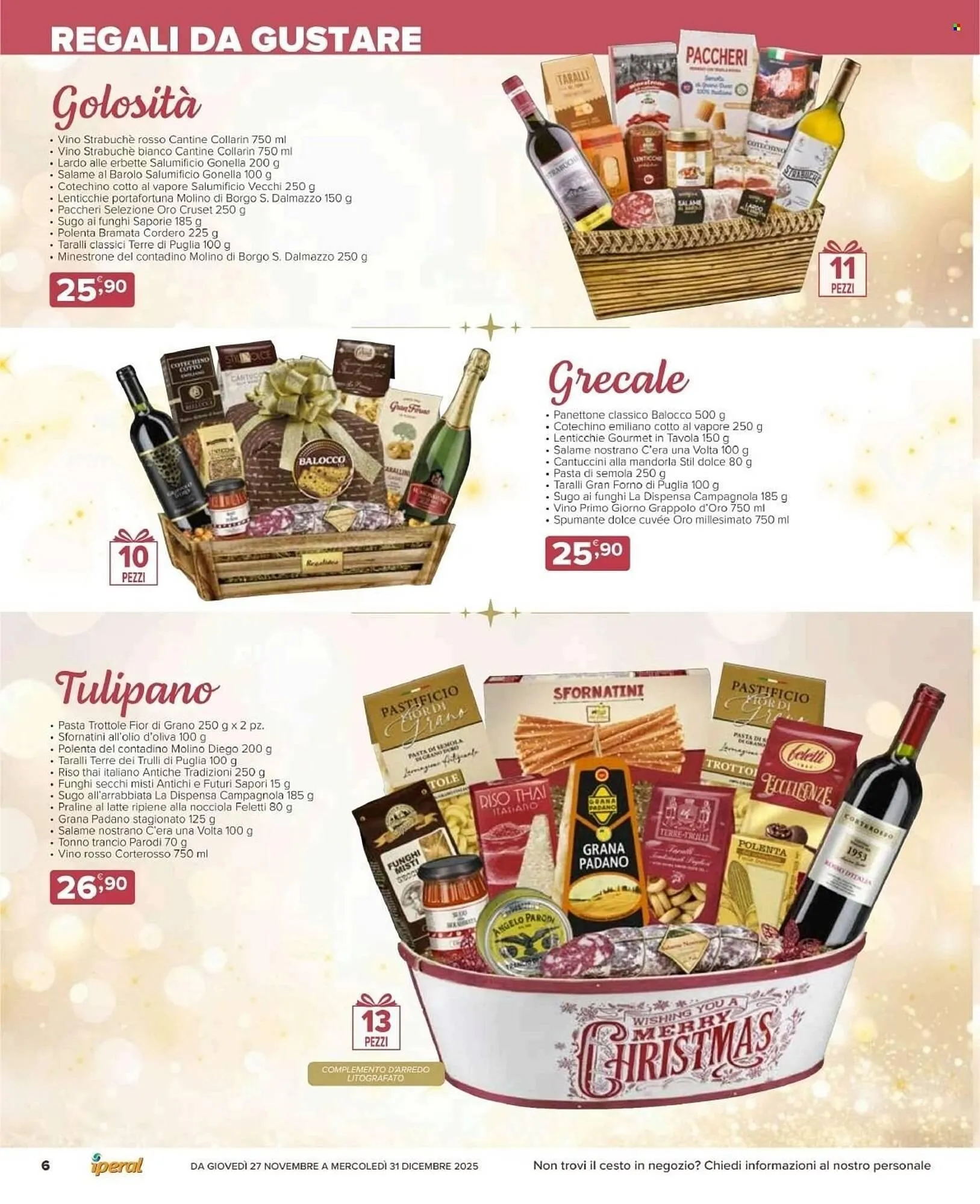Volantino Iperal da 27 novembre a 31 dicembre di 2025 - Pagina del volantino 6