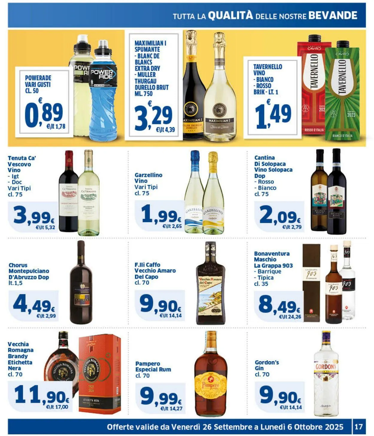 Sigma - Roma Volantino attuale da 26 settembre a 6 ottobre di 2025 - Pagina del volantino 17