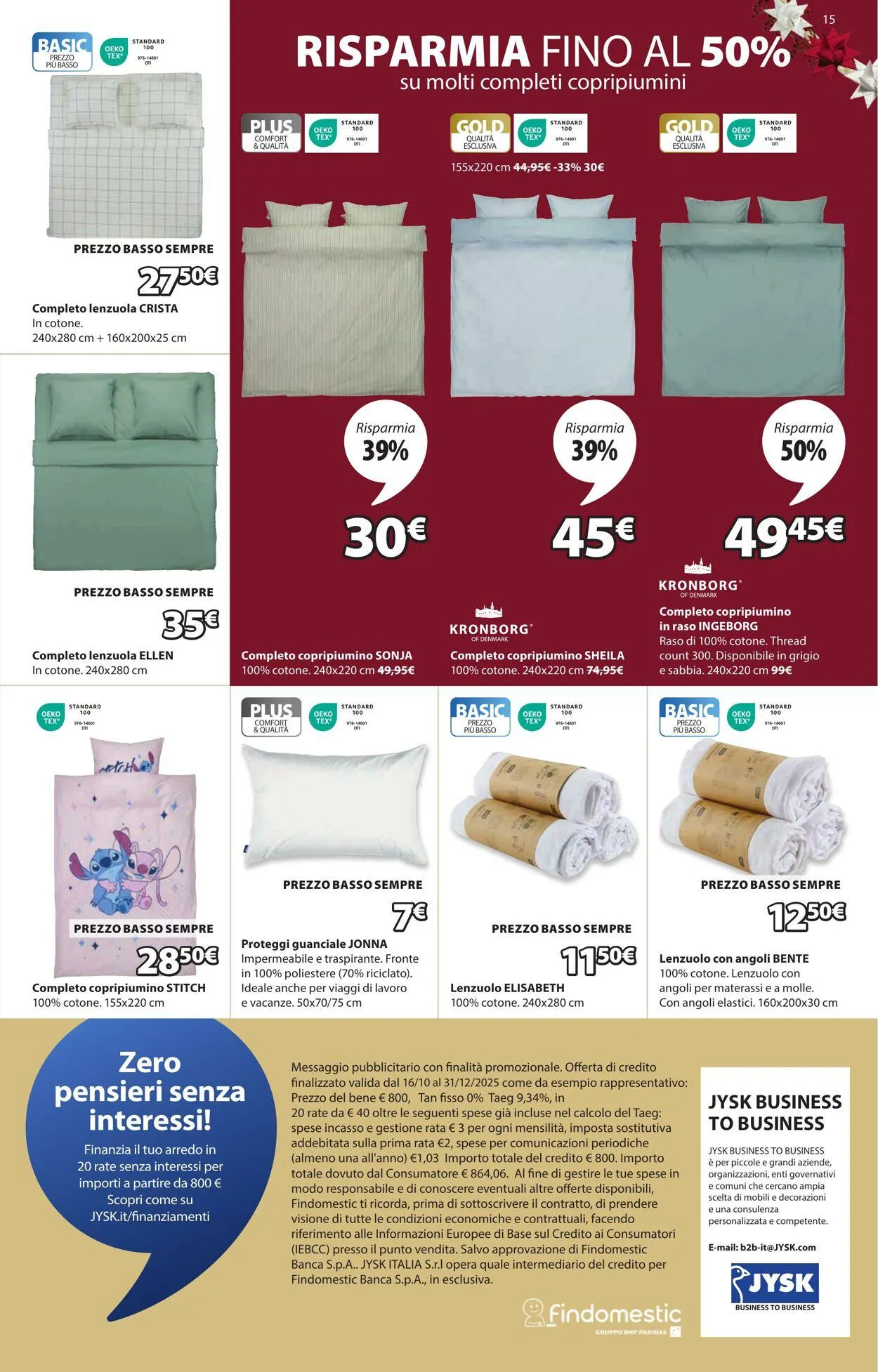 Jysk Volantino attuale da 16 ottobre a 30 ottobre di 2025 - Pagina del volantino 16