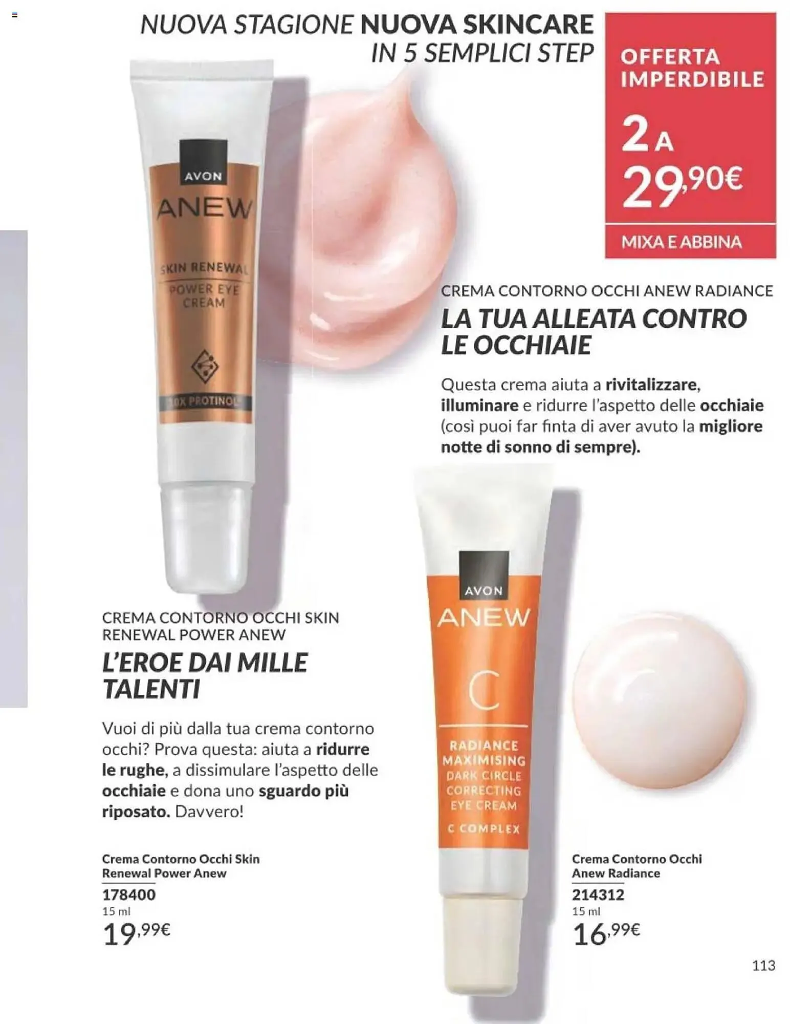 Volantino Avon da 1 aprile a 30 aprile di 2025 - Pagina del volantino 113