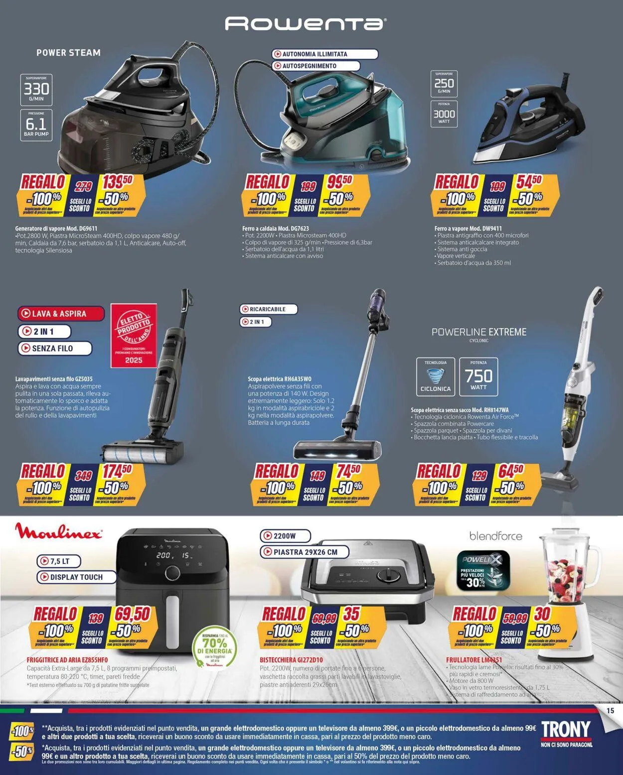 Trony - Palermo Volantino attuale da 3 luglio a 30 luglio di 2025 - Pagina del volantino 15