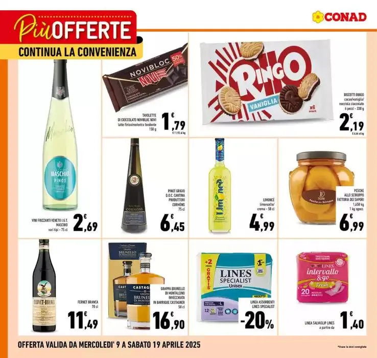 Più offerte continua la Convenienza da 9 aprile a 19 aprile di 2025 - Pagina del volantino 3