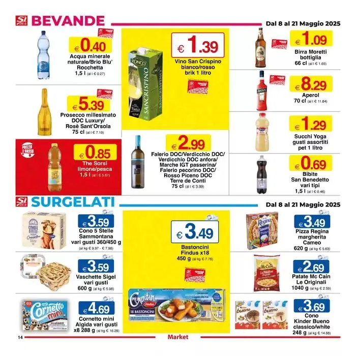 Fresca Convenienza da 8 maggio a 21 maggio di 2025 - Pagina del volantino 14