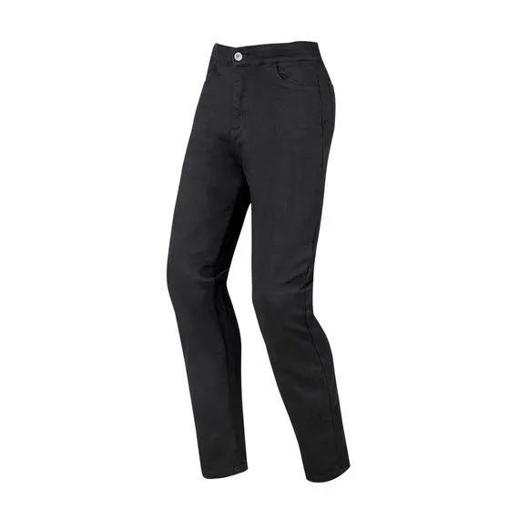 Pantaloni moto da donna Jeggings Evo Nero