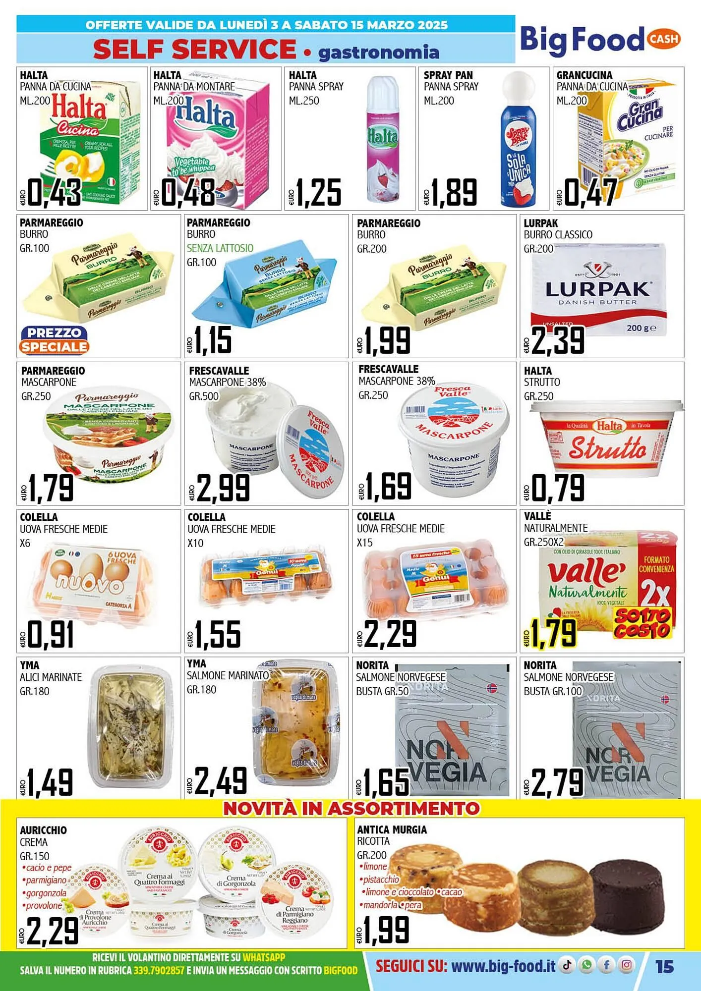 Volantino Big Food da 3 marzo a 15 marzo di 2025 - Pagina del volantino 15