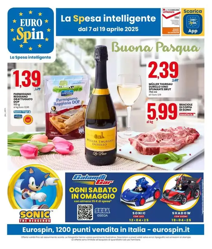 Buona Pasqua da 7 aprile a 19 aprile di 2025 - Pagina del volantino 1