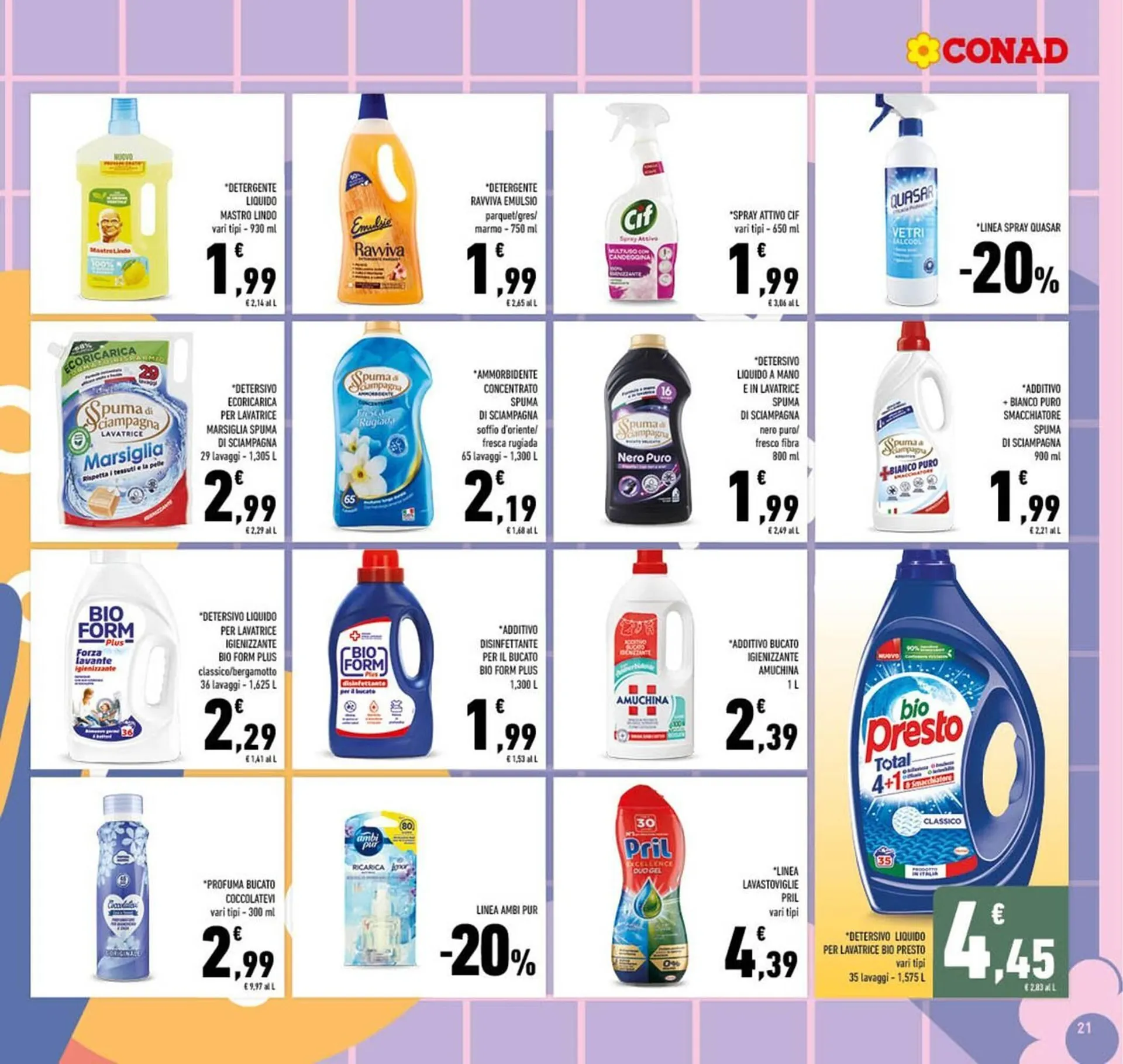 Volantino Conad da 26 marzo a 6 aprile di 2025 - Pagina del volantino 21