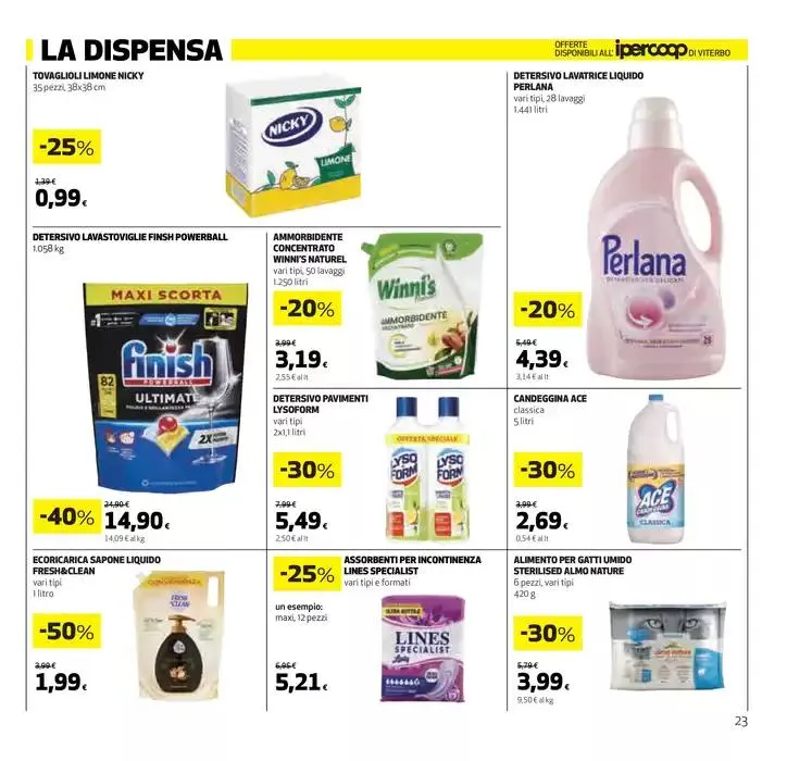 Sottocosto da 30 gennaio a 12 febbraio di 2025 - Pagina del volantino 23