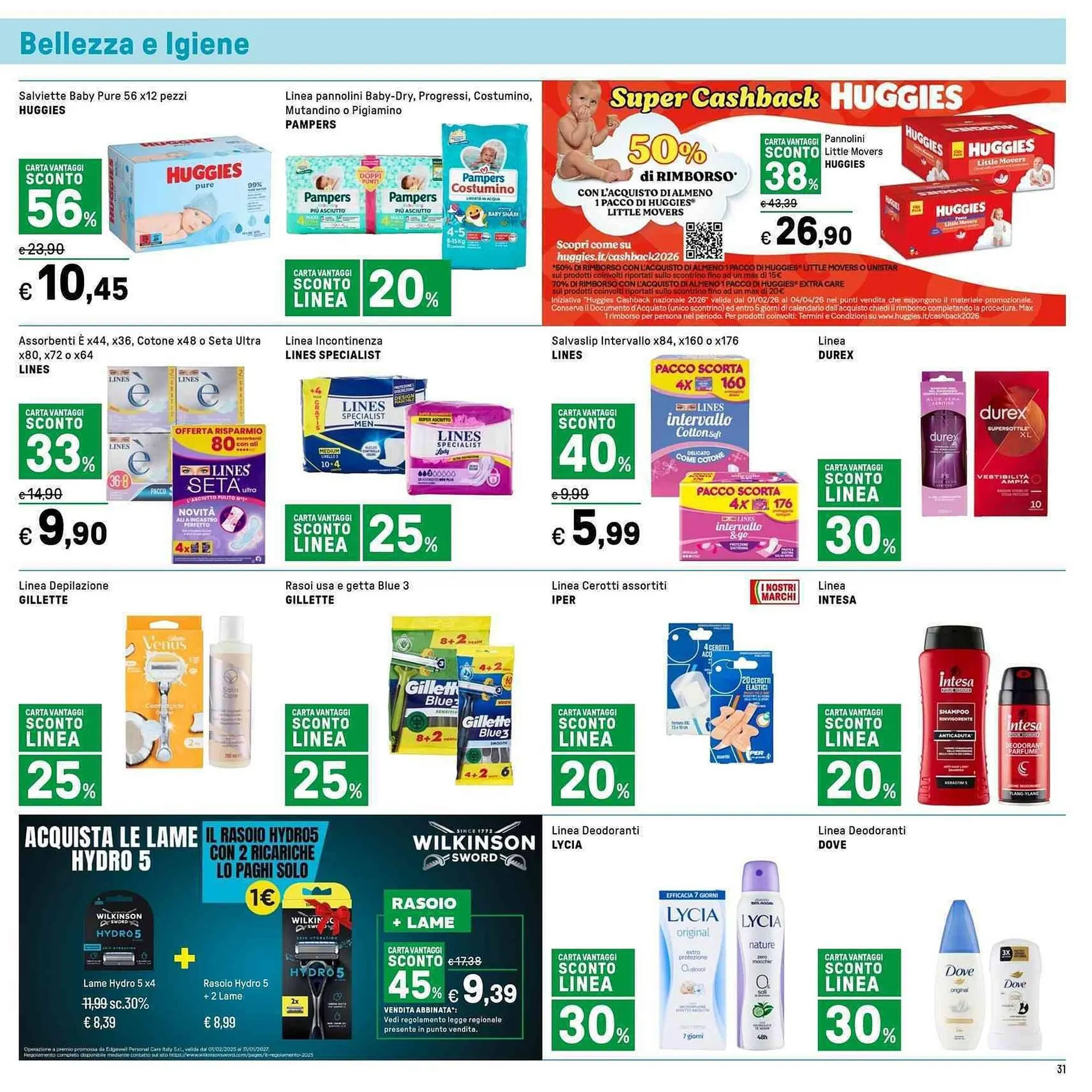 Volantino Iper La Grande da 19 marzo a 29 marzo di 2026 - Pagina del volantino 31