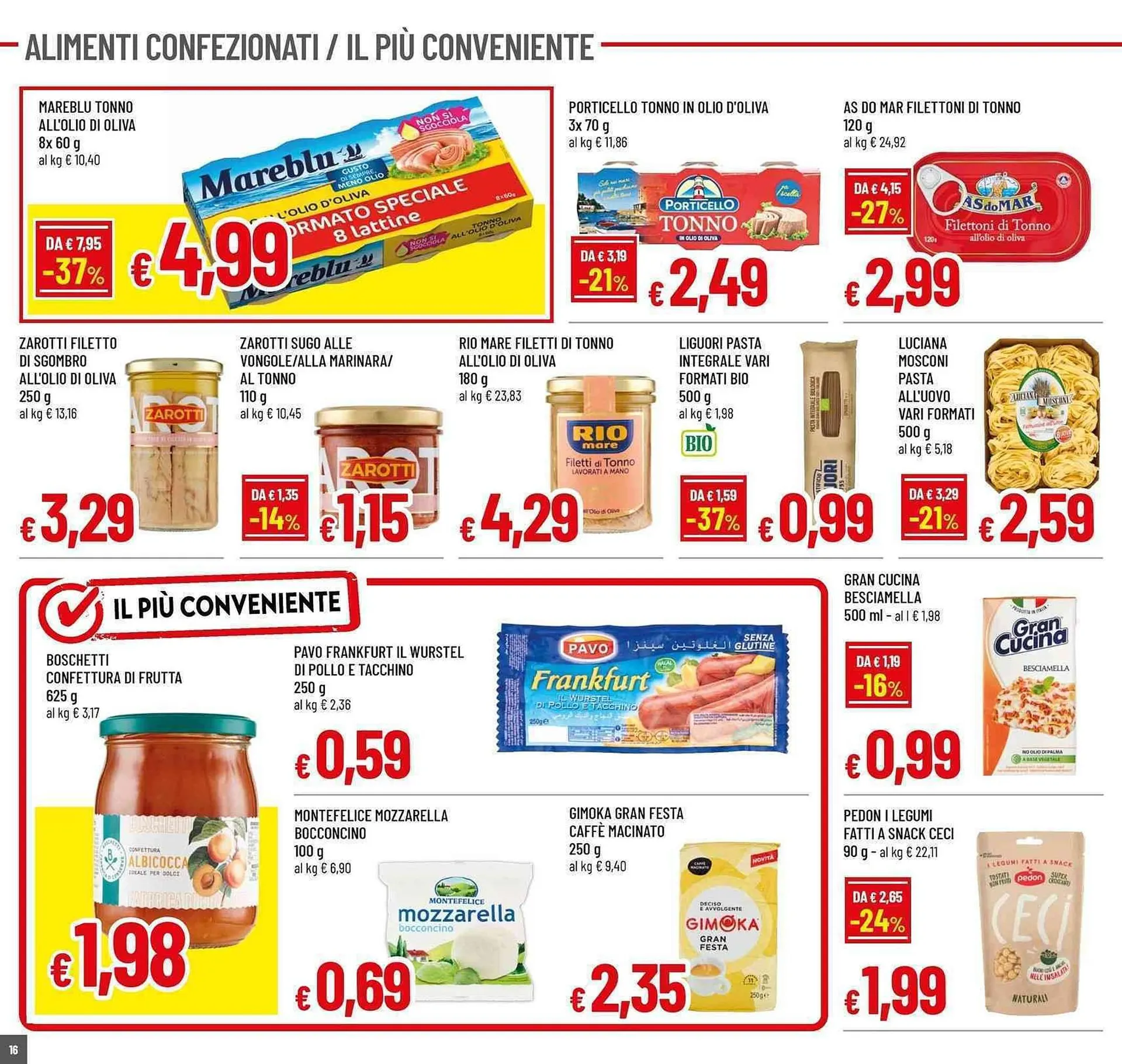 Volantino Famila Superstore da 31 luglio a 10 agosto di 2025 - Pagina del volantino 16