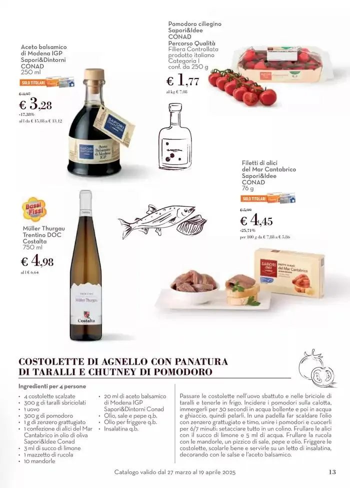 Pasqua dal Gusto Sorprendente da 27 marzo a 19 aprile di 2025 - Pagina del volantino 13