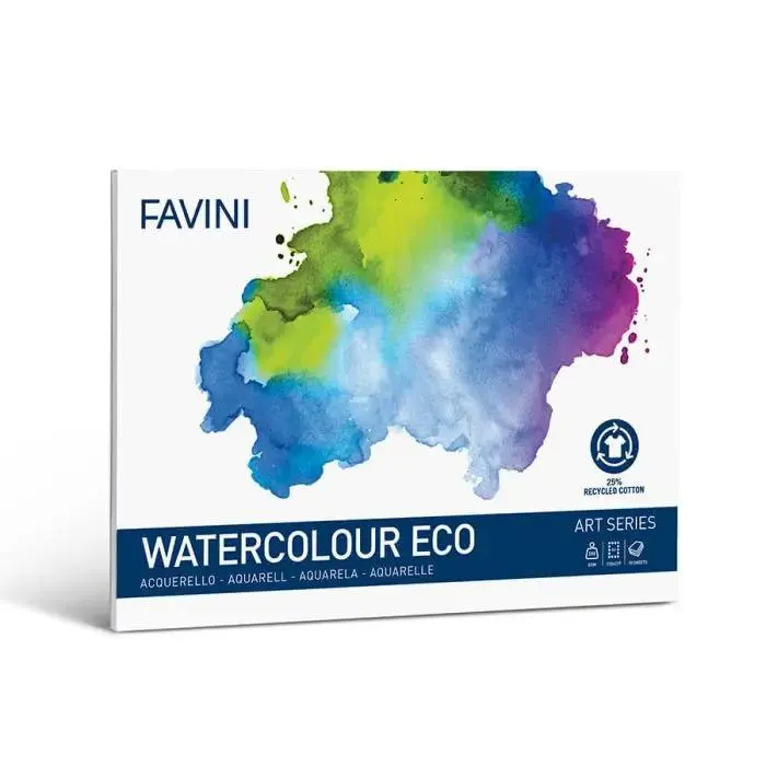 Blocco per acquerelli a4 10 ff 300g