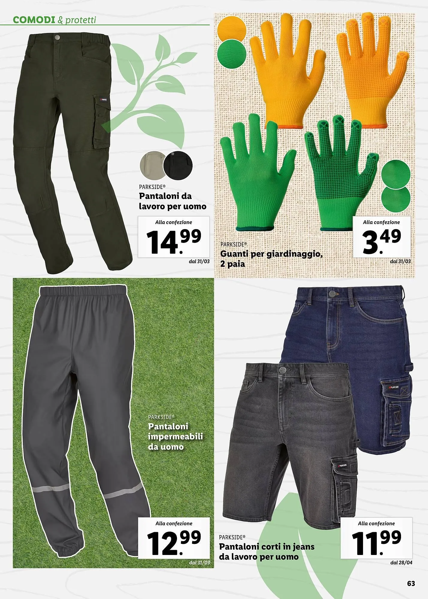 Volantino Lidl da 4 aprile a 31 maggio di 2025 - Pagina del volantino 63