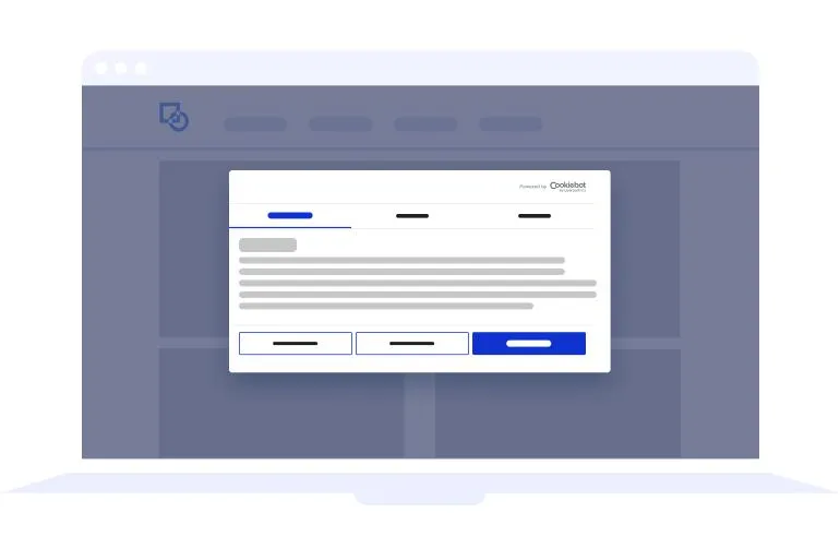 Diventa conforme alla privacy in modo facile e automatizzato con Cookiebot CMP