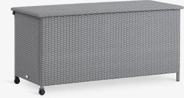 Contenitore per cuscini esterno YDERUP L133xH64xP55cm grigio