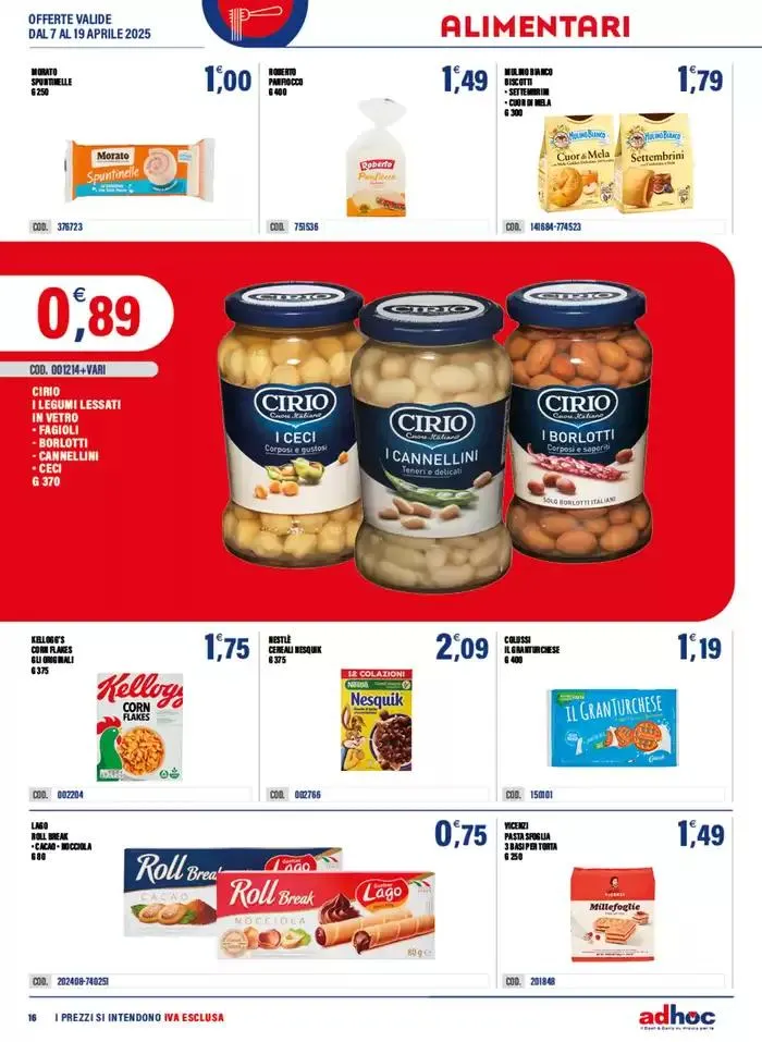 Buona pasqua da 7 aprile a 19 aprile di 2025 - Pagina del volantino 16