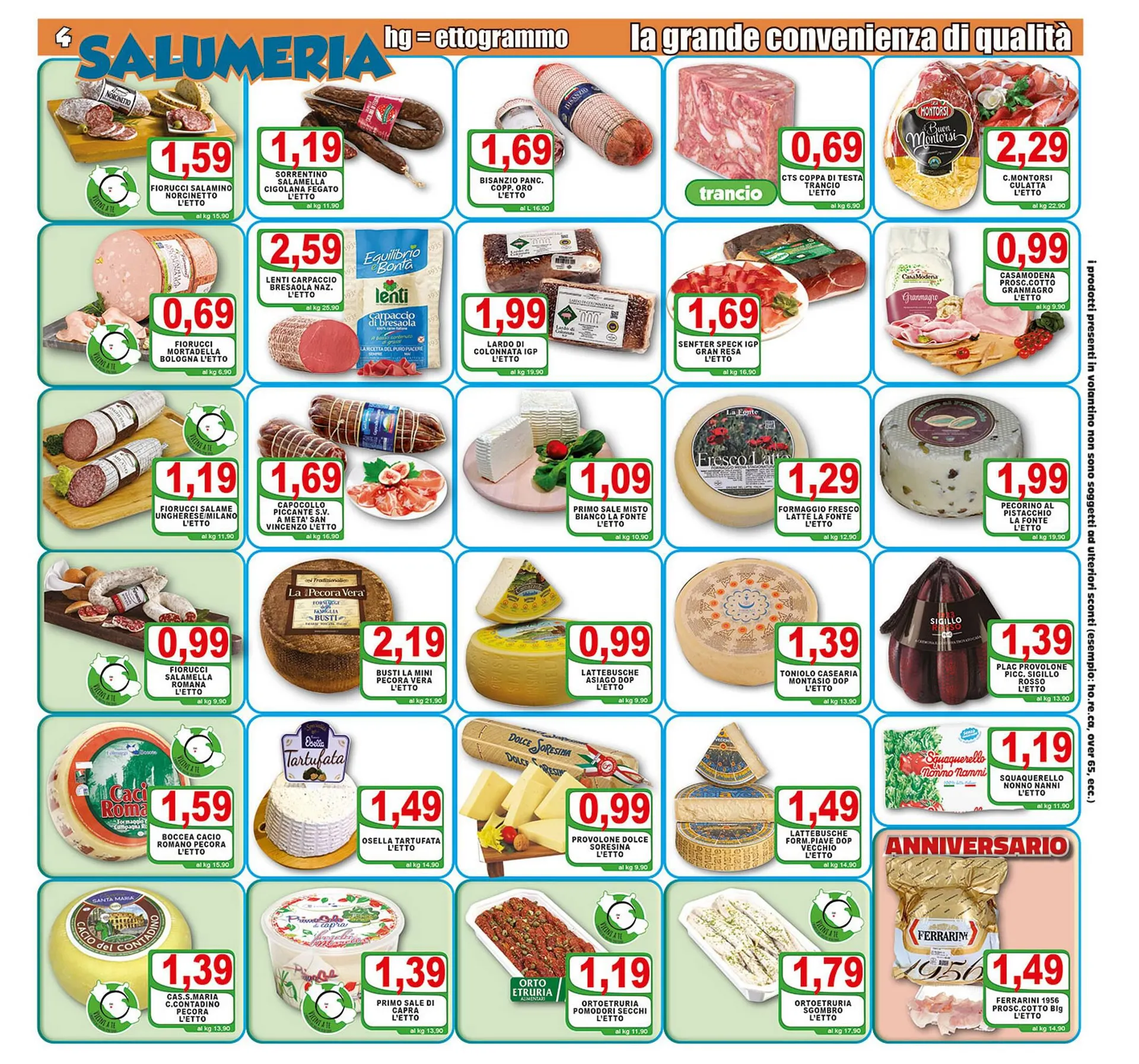 Volantino Top Supermercati da 22 settembre a 2 ottobre di 2023 - Pagina del volantino 4