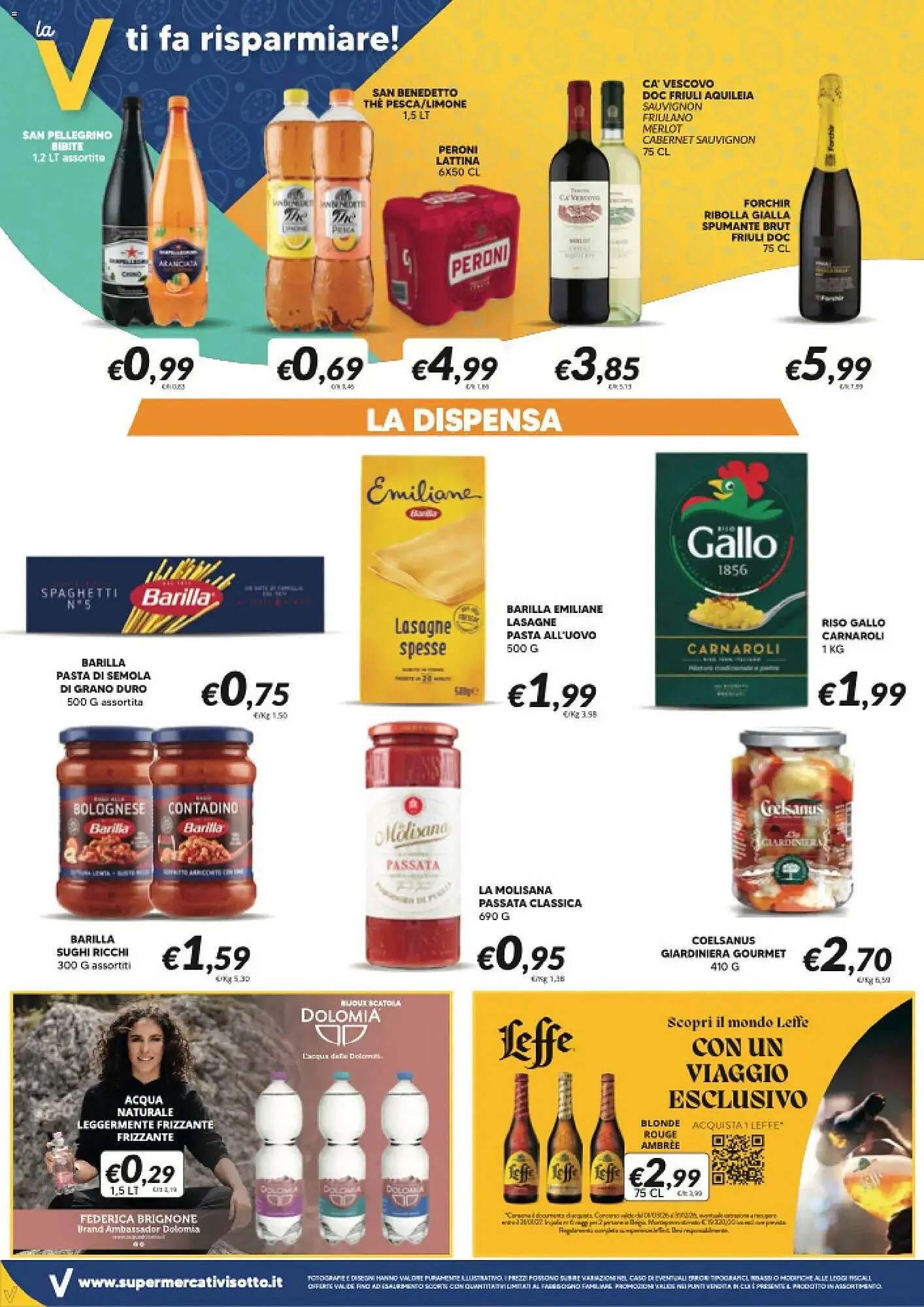 Volantino Supermercati Visotto da 20 marzo a 4 aprile di 2026 - Pagina del volantino 6