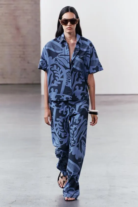 PANTALONI STAMPATI ZW COLLECTION