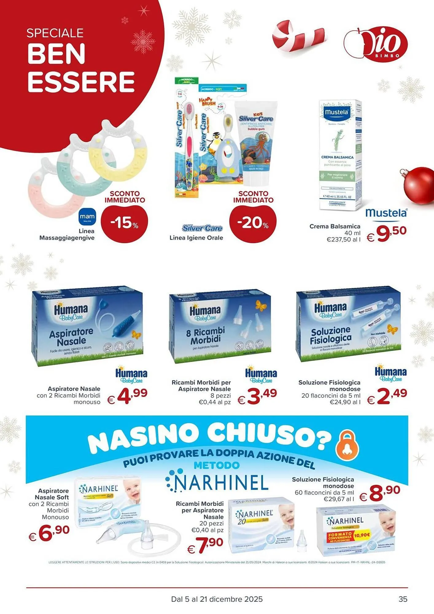 Volantino Io Bimbo da 5 dicembre a 21 dicembre di 2025 - Pagina del volantino 35
