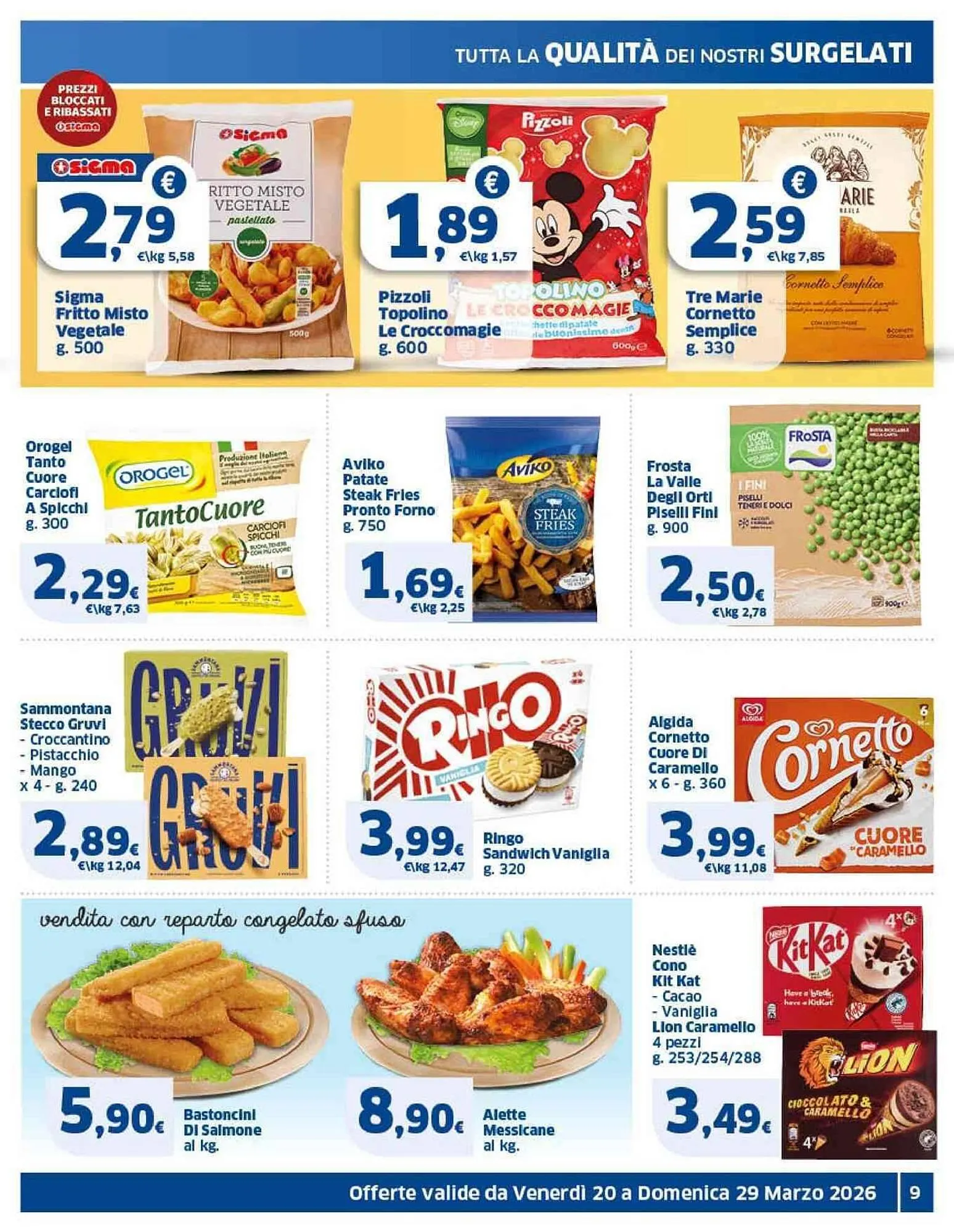 Volantino Sigma da 20 marzo a 29 marzo di 2026 - Pagina del volantino 9