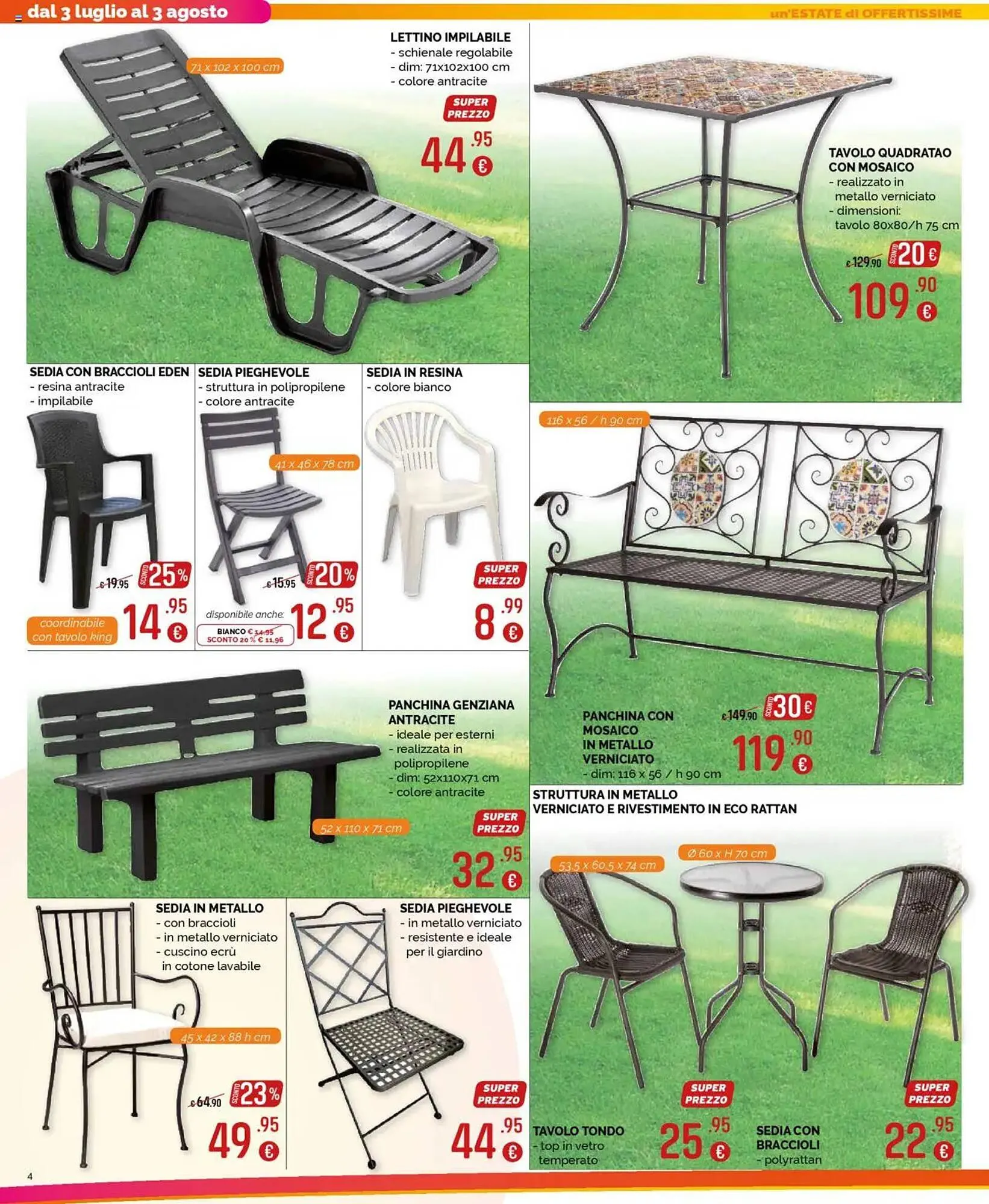 Volantino La Prealpina da 3 luglio a 3 agosto di 2025 - Pagina del volantino 4