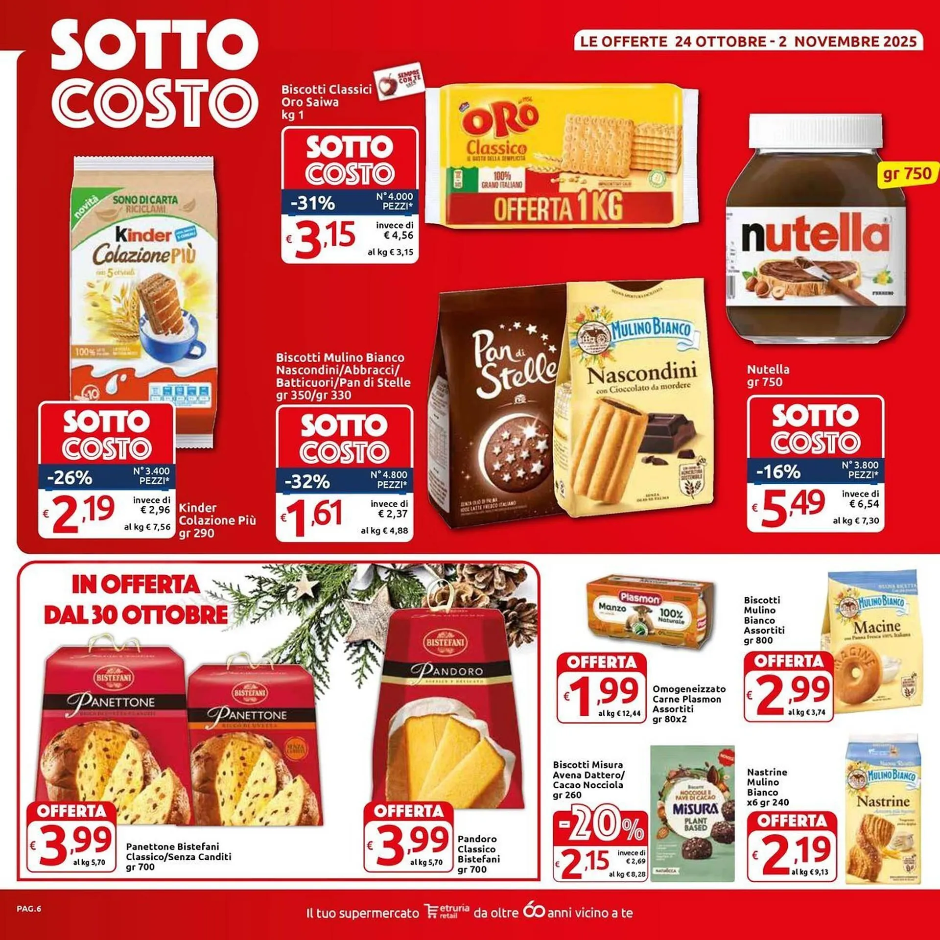 Volantino Carrefour Market da 24 ottobre a 2 novembre di 2025 - Pagina del volantino 6
