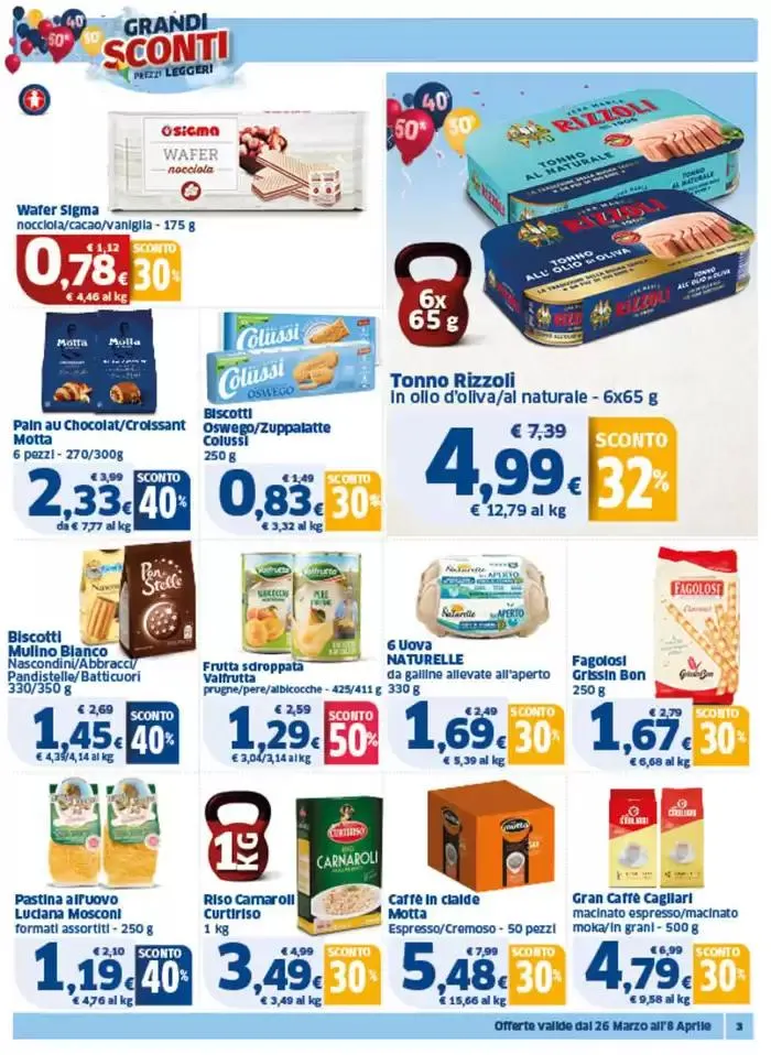 Grandi sconti da 26 marzo a 8 aprile di 2025 - Pagina del volantino 3