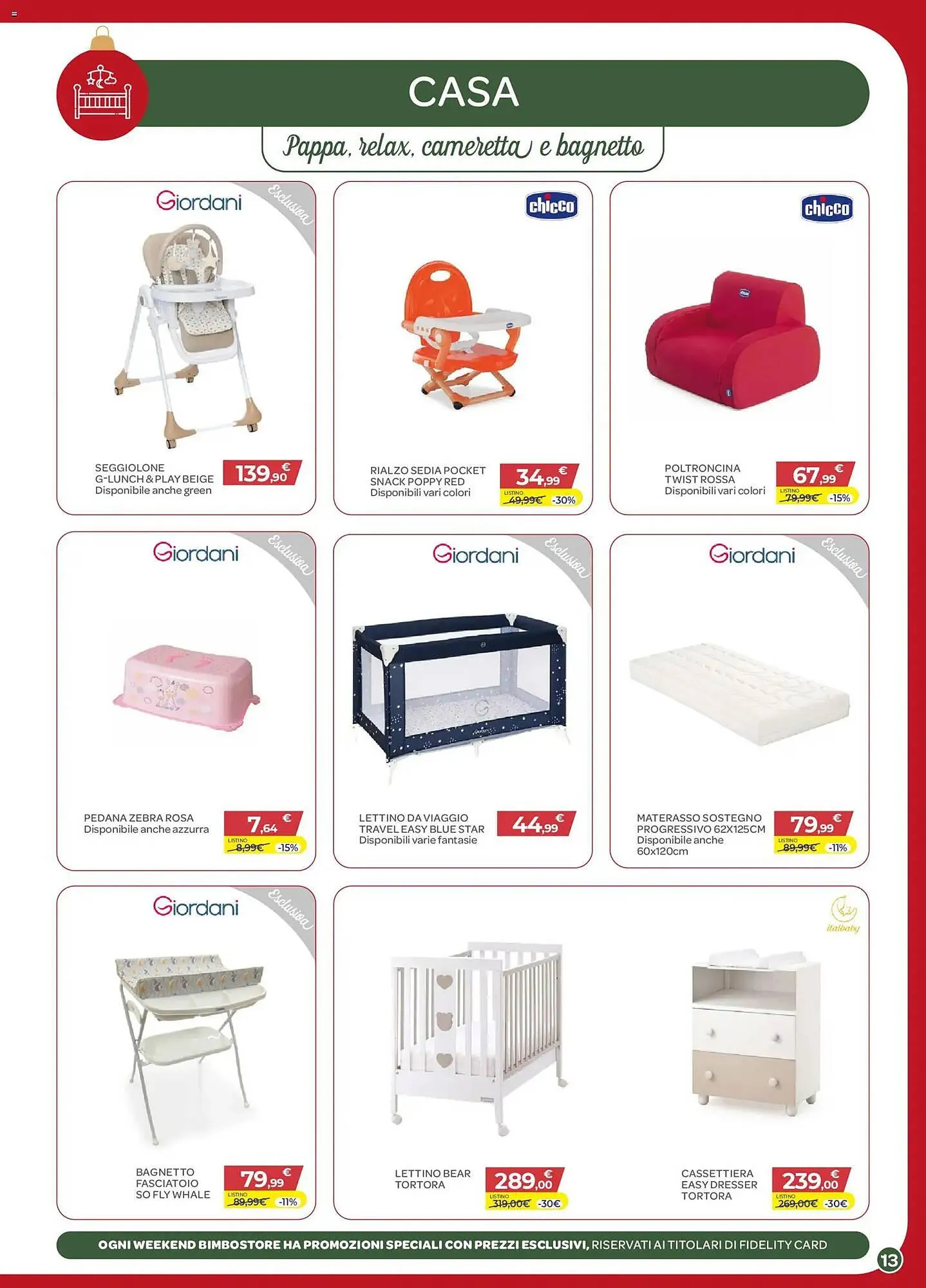 Volantino Bimbo Store da 4 dicembre a 6 gennaio di 2026 - Pagina del volantino 13