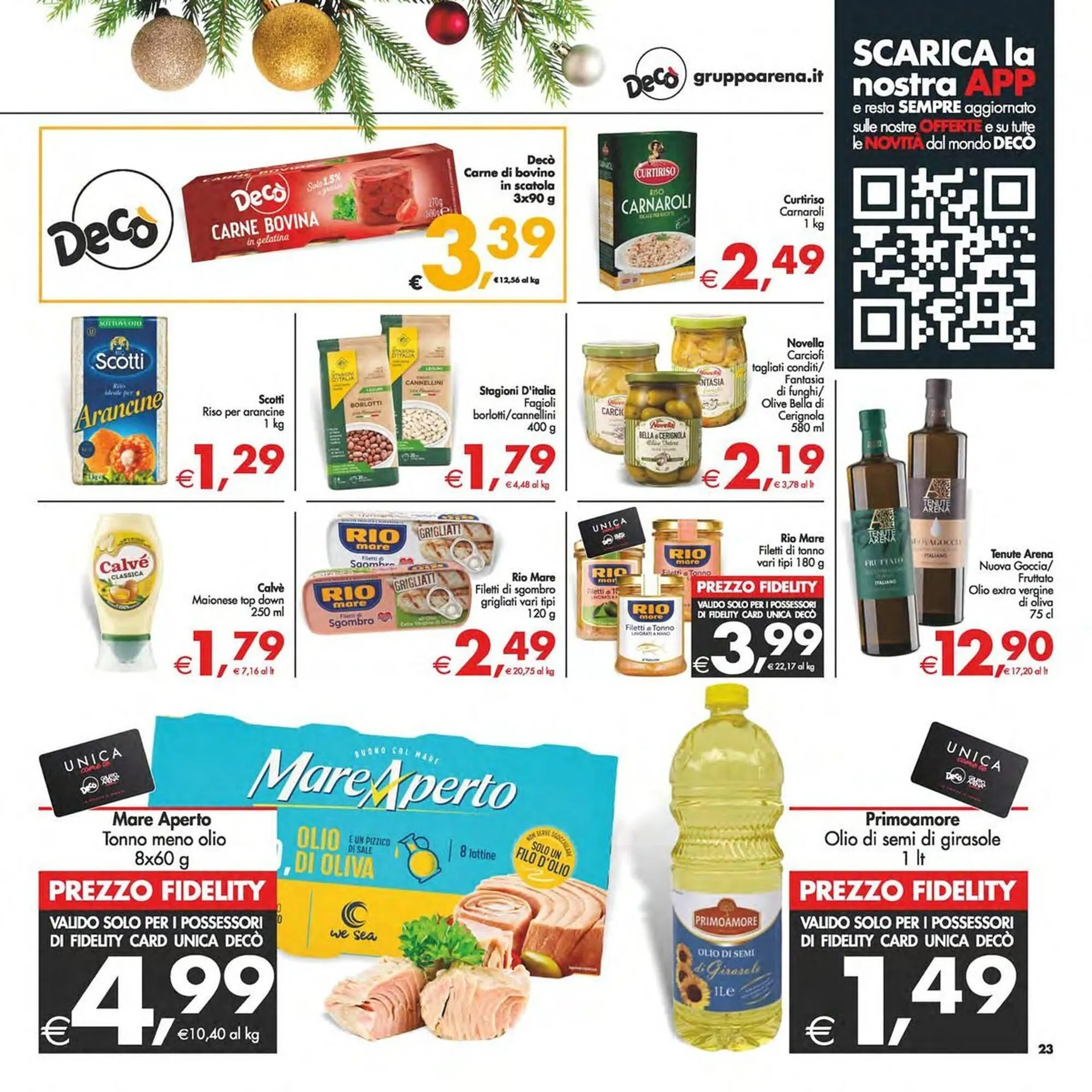 Volantino Deco Market da 5 dicembre a 15 dicembre di 2025 - Pagina del volantino 23