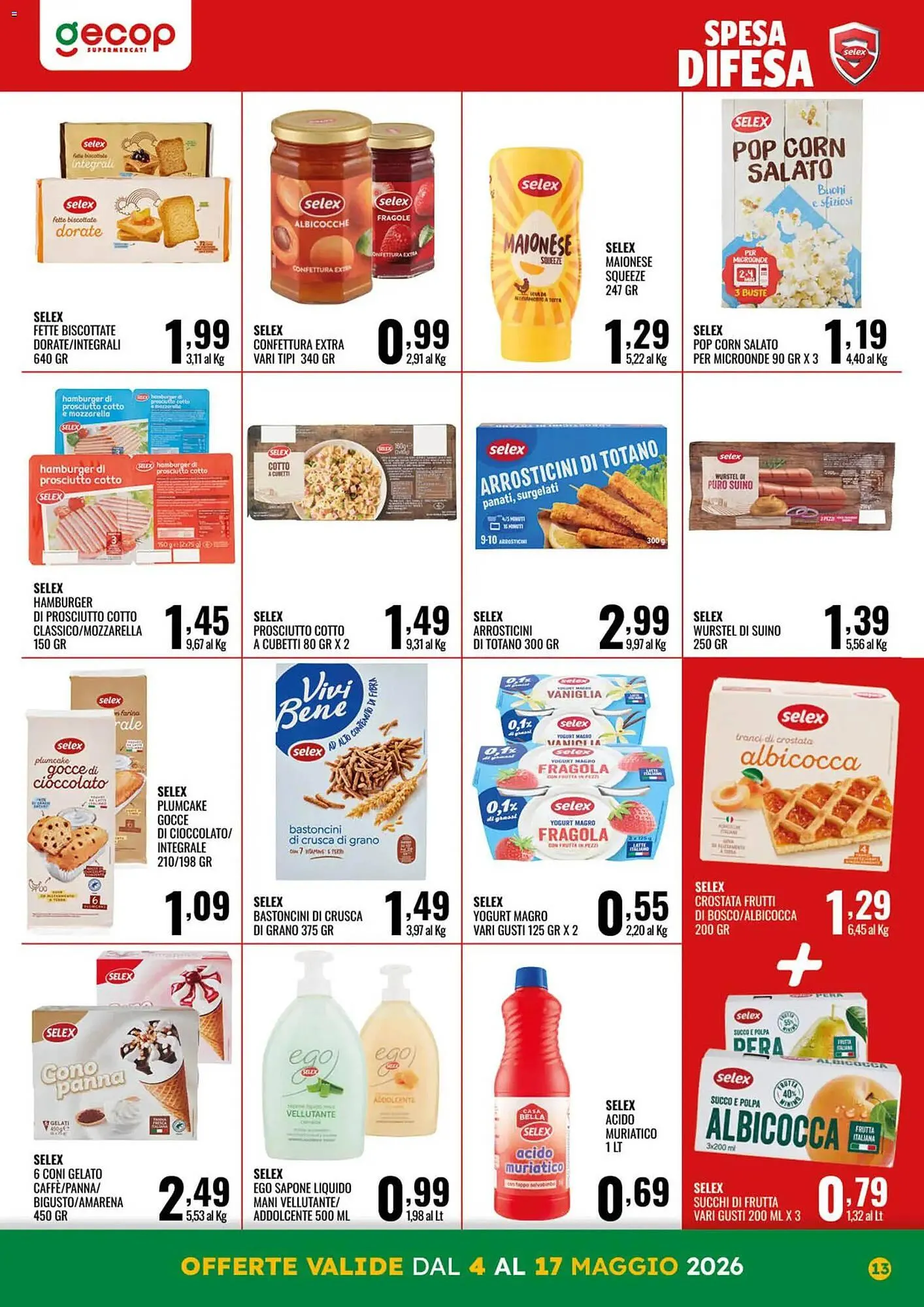 Volantino Gecop da 4 maggio a 17 maggio di 2026 - Pagina del volantino 13