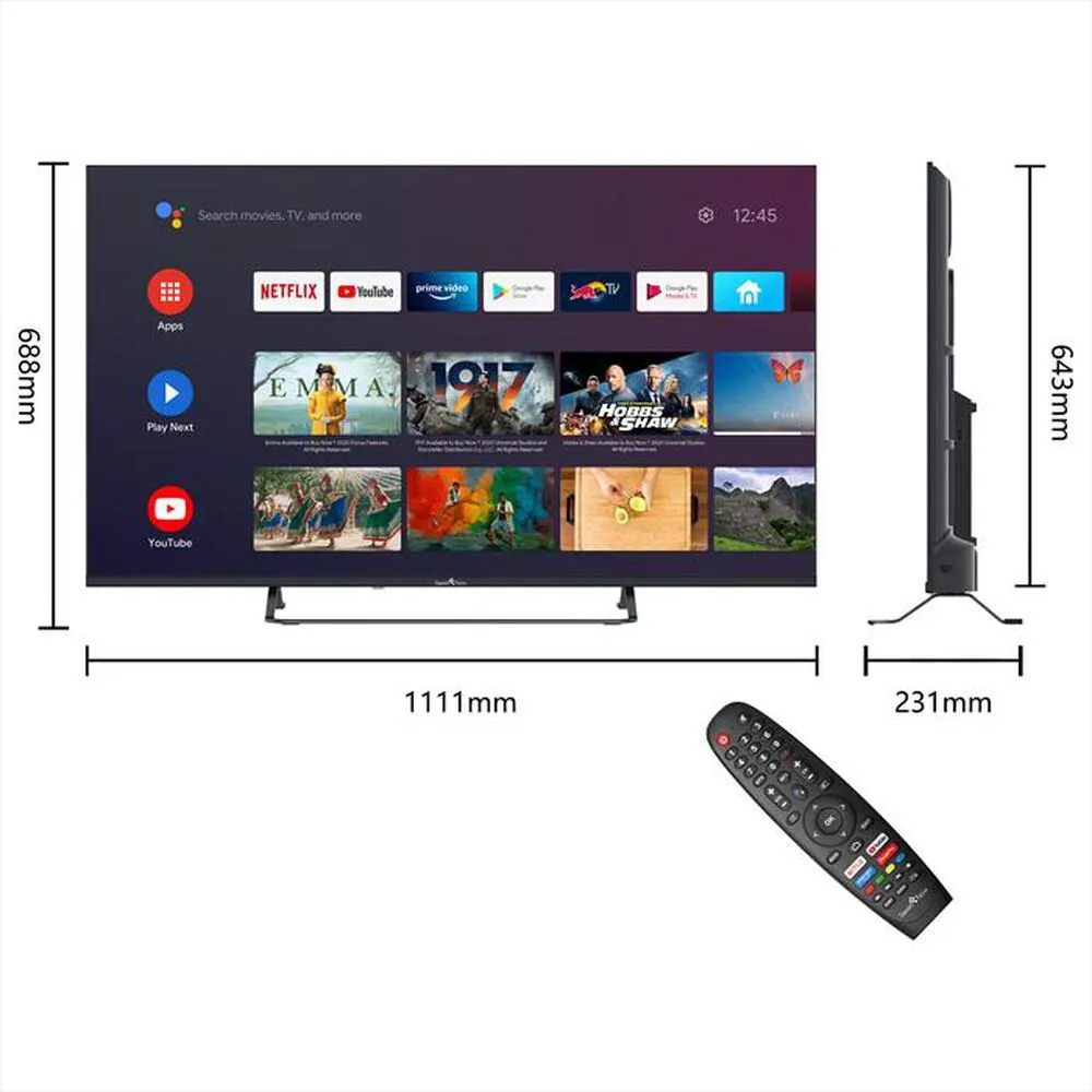 SMART TECH - Smart TV Q-LED UHD 4K 50" 50QA10V3