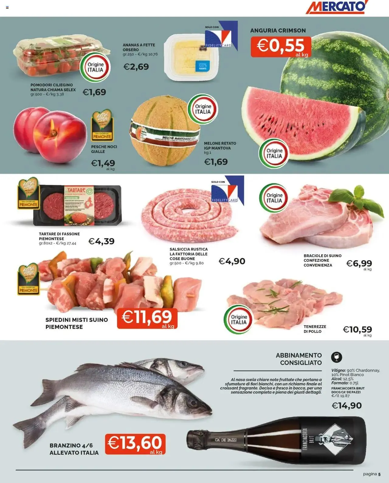 Volantino Mercatò da 1 agosto a 13 agosto di 2024 - Pagina del volantino 5