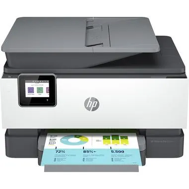 HP OfficeJet Pro Stampante multifunzione HP 9014e, Colore, Stampante per Piccoli uffici, Stampa, copia, scansione, fax, HP+, Idoneo per HP Instant Ink, alimentatore automatico di documenti, Stampa fronte/retro