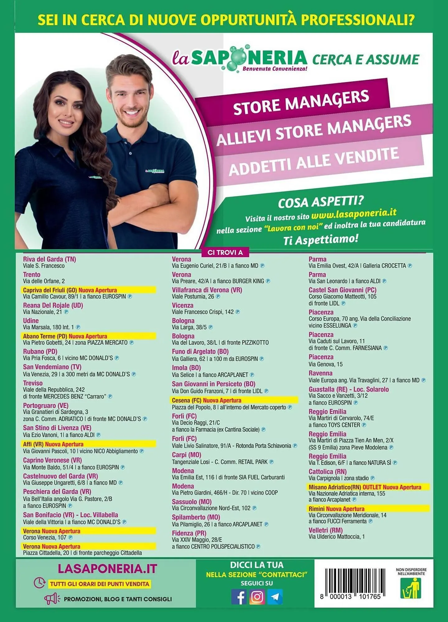 Volantino La Saponeria da 3 luglio a 22 luglio di 2025 - Pagina del volantino 16