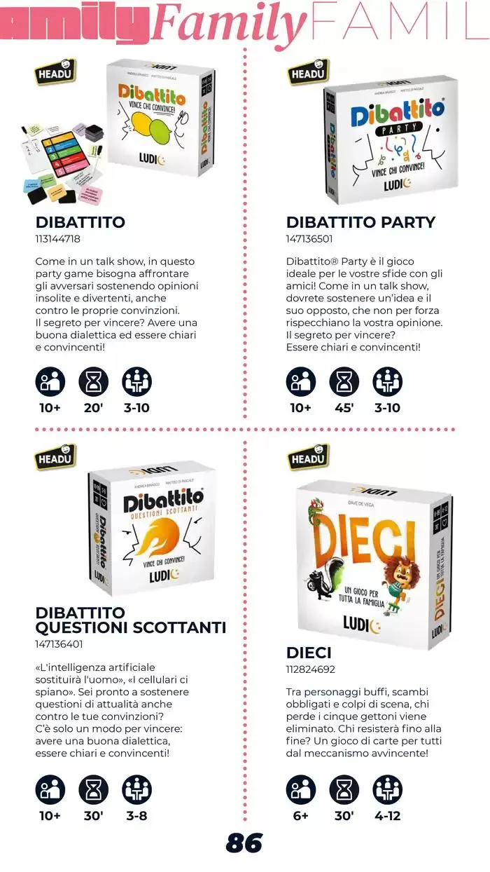 Catalogo Giochi di Società da 1 marzo a 15 marzo di 2025 - Pagina del volantino 86