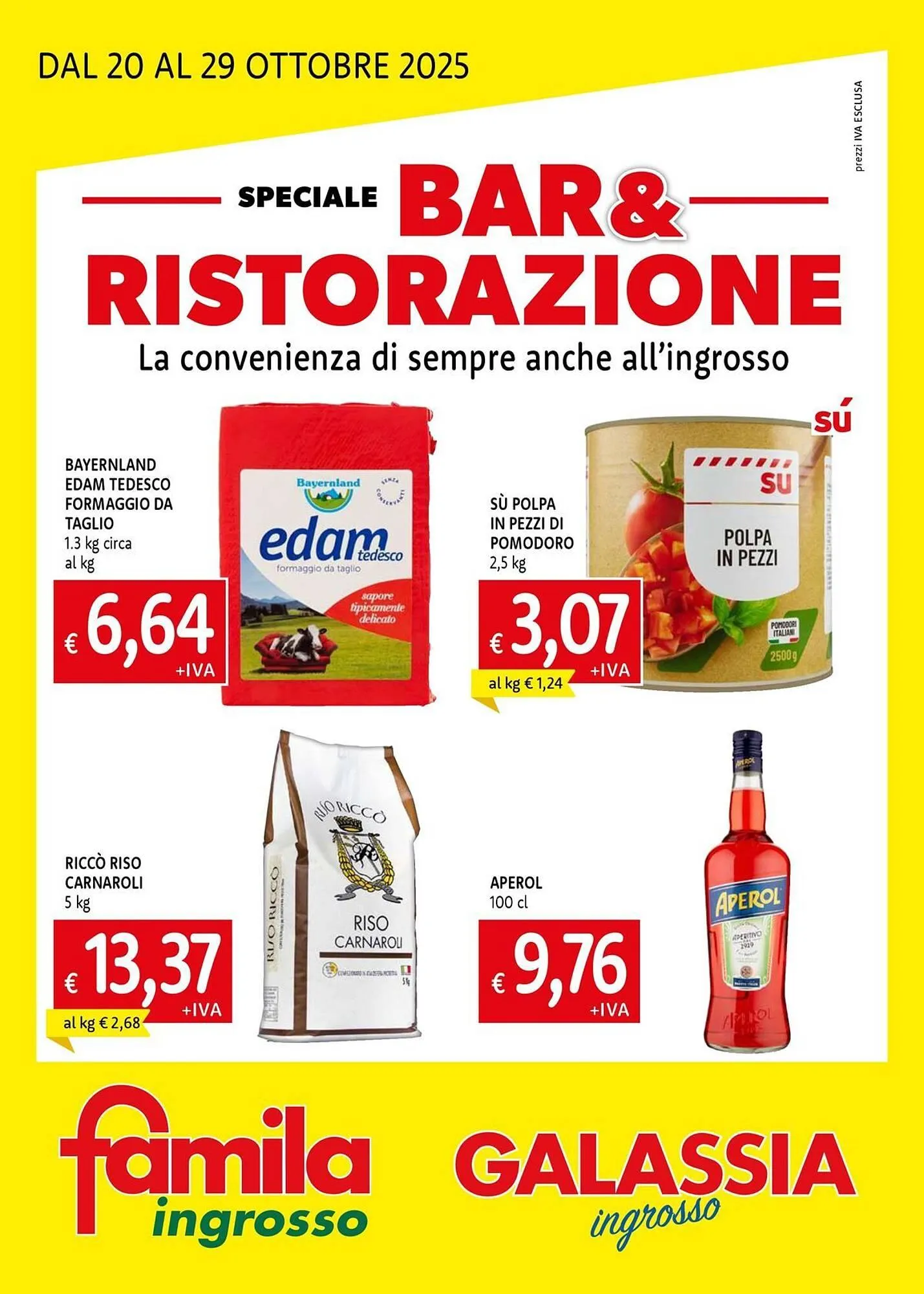 Volantino Galassia da 20 ottobre a 29 ottobre di 2025 - Pagina del volantino 1