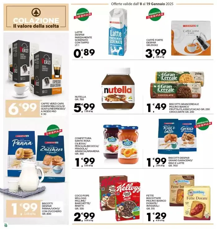 Prezzi shock da 8 gennaio a 19 gennaio di 2025 - Pagina del volantino 10