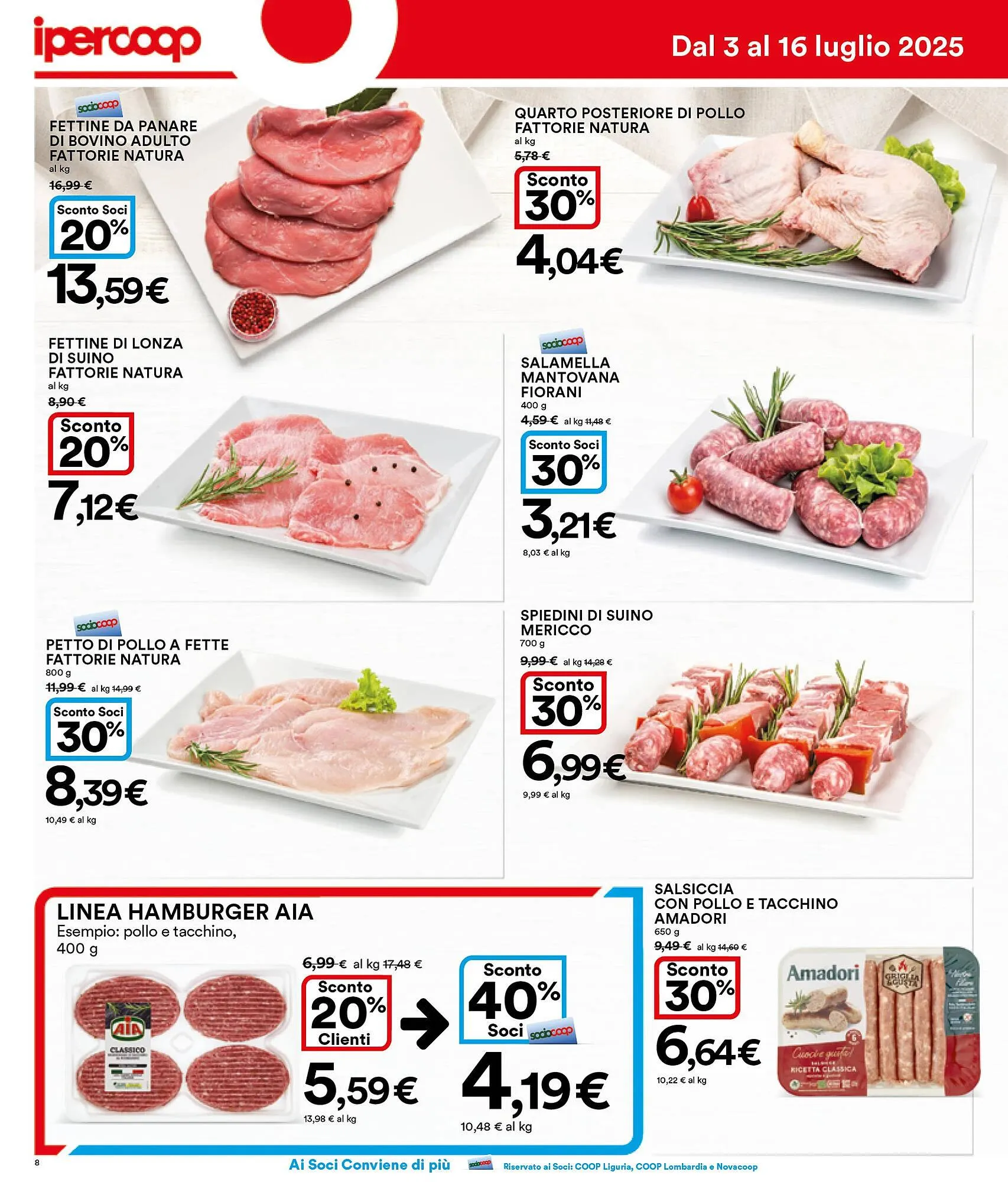 Volantino Ipercoop da 3 luglio a 16 luglio di 2025 - Pagina del volantino 8